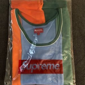 *NWT* Supreme SS20 “Velour Tank Top” (Green)